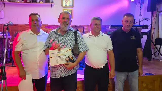Dobitnik zlatne diplome za rakije od marelice