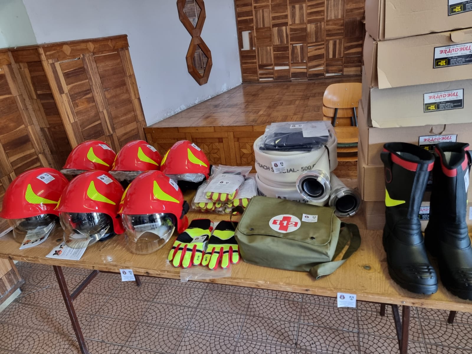 Nova vatrogasna oprema za DVD društva općine Gornja Rijeka