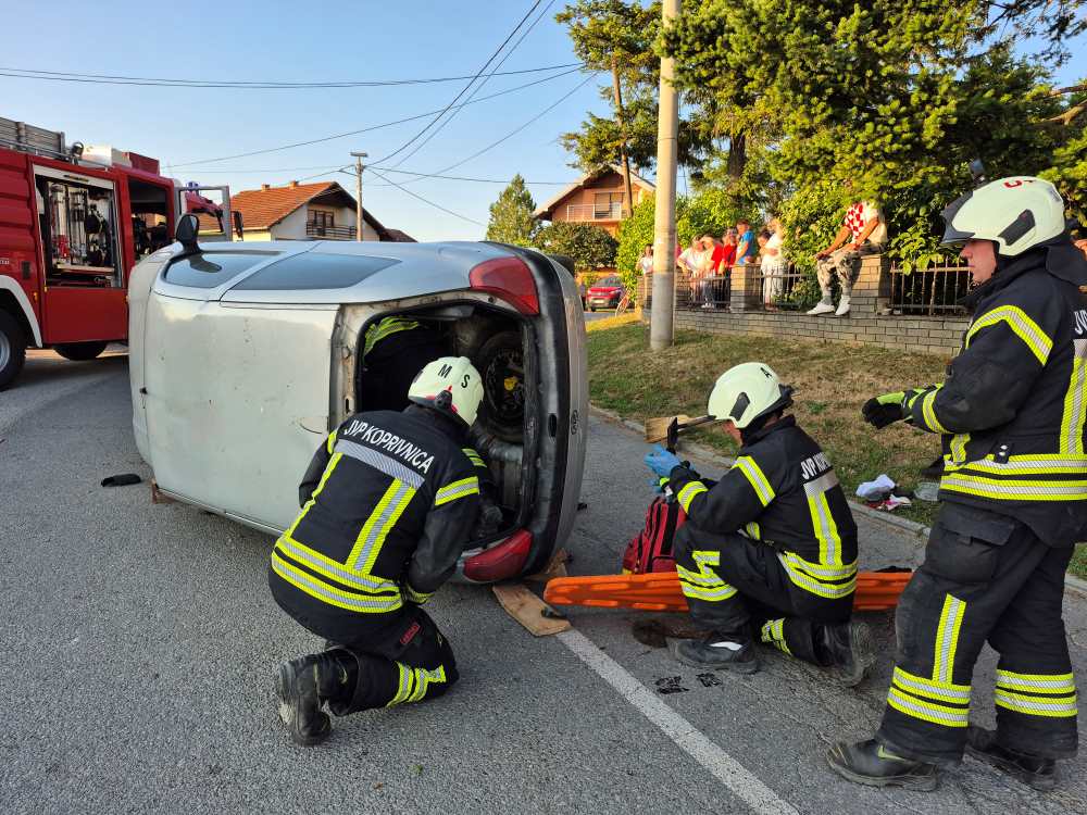 Vatrogasna intervencija u tijeku
